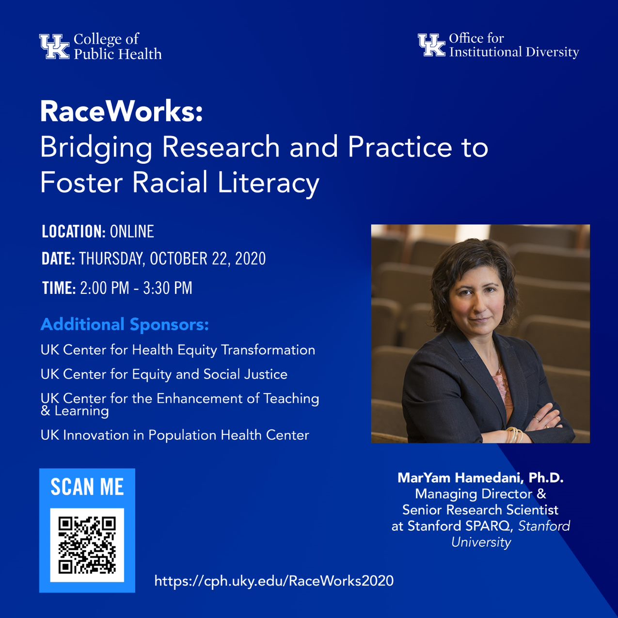 Flyer for RaceWorks: Bridging Research and Practice to Foster Racial Literacy