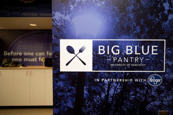 graphic with Big Blue Pantry logo 