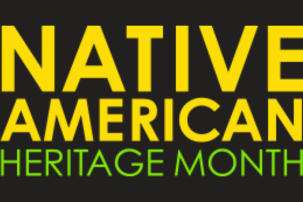 Native American heritage month banner