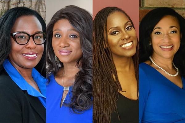 headshots of four Black women 